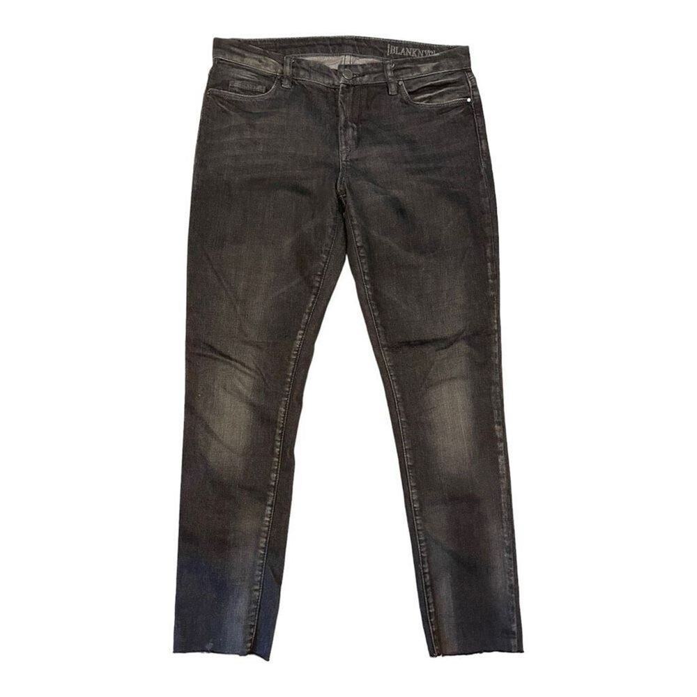 Blank NYC Women’s Size 29 (US Size 8) Distressed Black Jeans